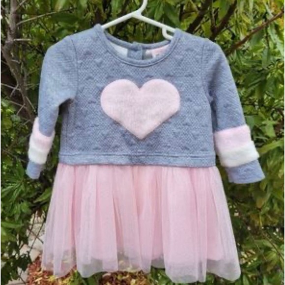 Toddler Girl Little Lass Quilted Tulle Jacket, Size 18 Months K36 * - Picture 2 of 7